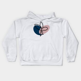 minimalist art Kids Hoodie